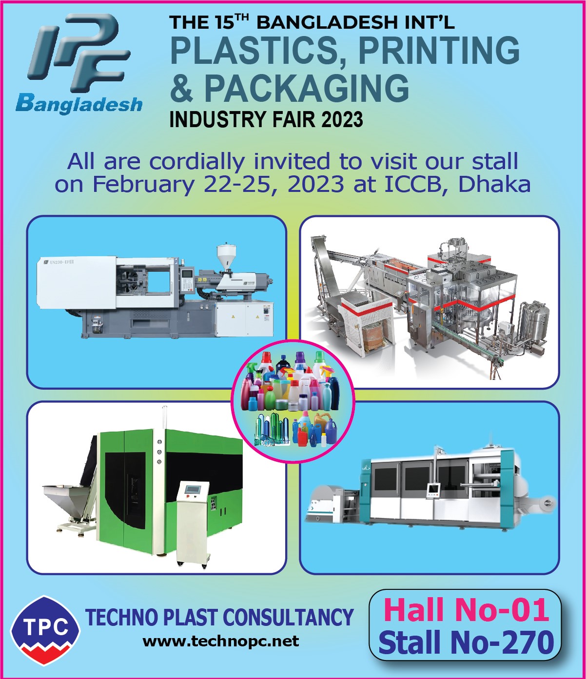 Plastic, Printing & Packaging Industry Fair 2023 Tehno Plast Consultancy